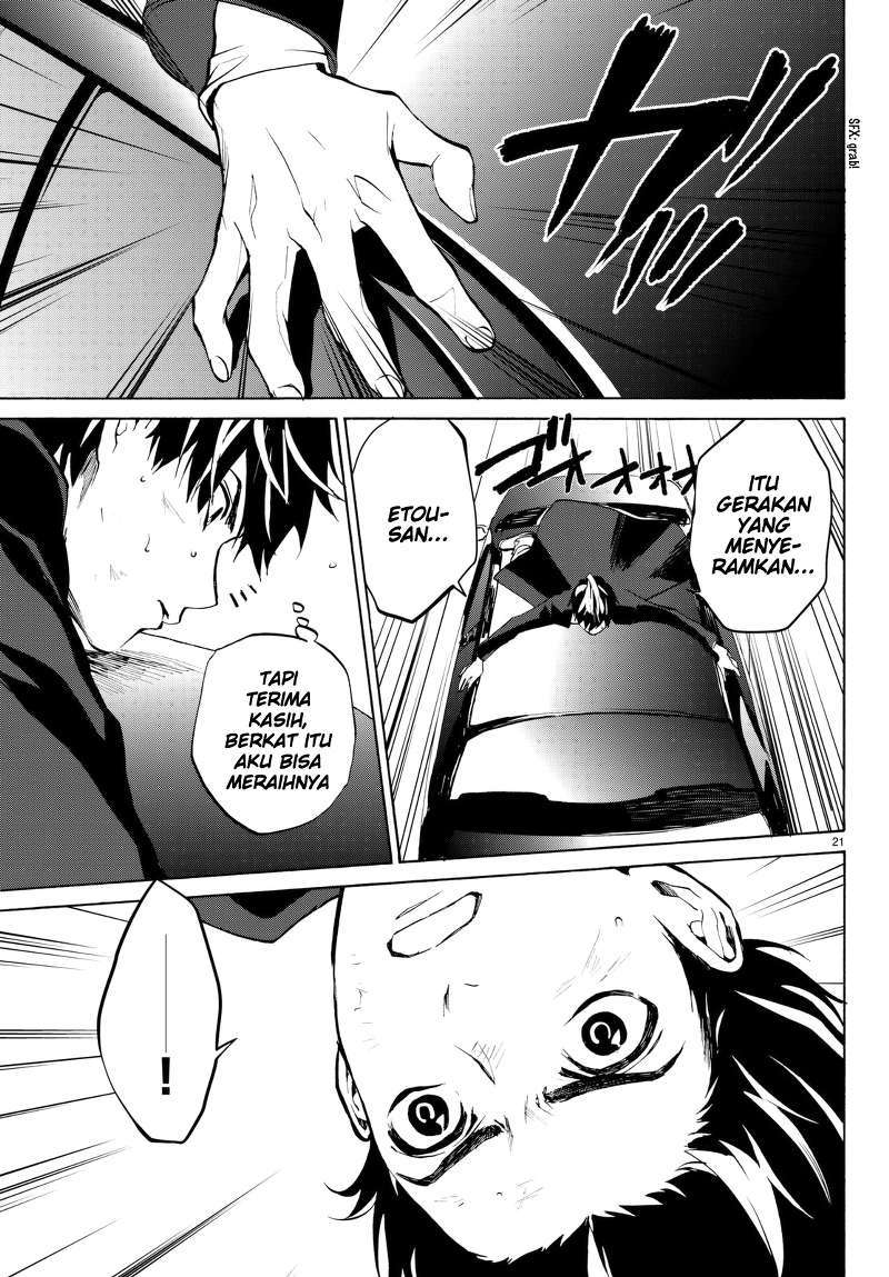 Konya wa Tsuki ga Kirei Desu ga, Toriaezu Shi ne Chapter 20 Gambar 26