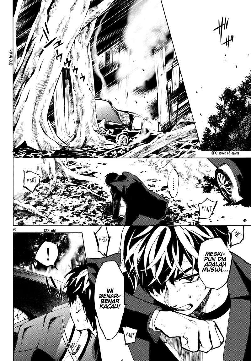 Konya wa Tsuki ga Kirei Desu ga, Toriaezu Shi ne Chapter 20 Gambar 31