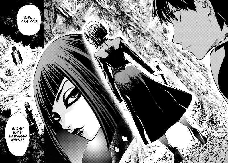 Konya wa Tsuki ga Kirei Desu ga, Toriaezu Shi ne Chapter 20 Gambar 33