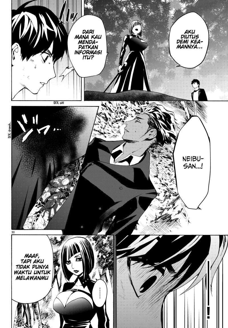 Konya wa Tsuki ga Kirei Desu ga, Toriaezu Shi ne Chapter 20 Gambar 34