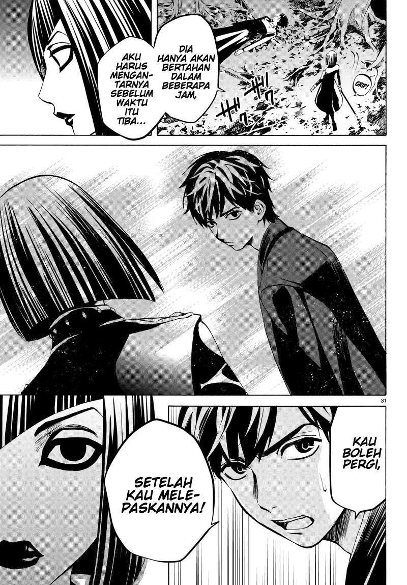 Konya wa Tsuki ga Kirei Desu ga, Toriaezu Shi ne Chapter 20 Gambar 35