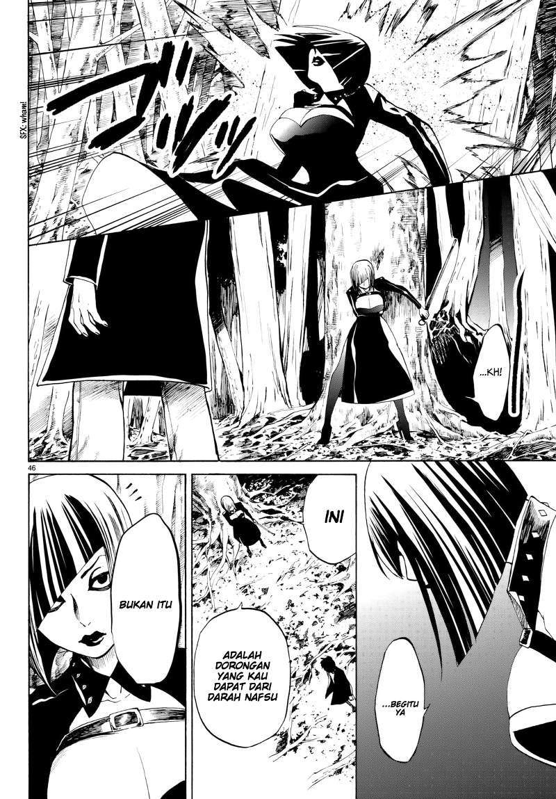Konya wa Tsuki ga Kirei Desu ga, Toriaezu Shi ne Chapter 20 Gambar 50