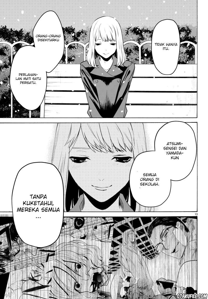 Konya wa Tsuki ga Kirei Desu ga, Toriaezu Shi ne Chapter 19 Gambar 13