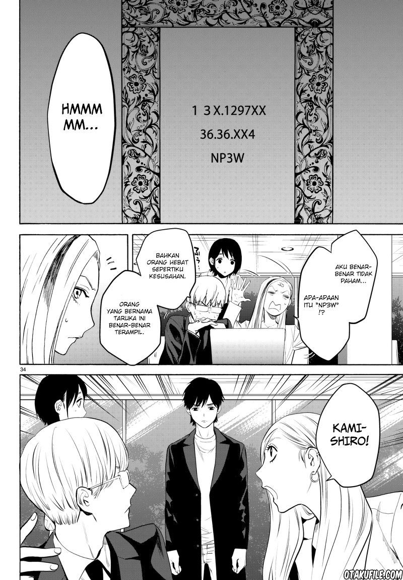 Konya wa Tsuki ga Kirei Desu ga, Toriaezu Shi ne Chapter 19 Gambar 32