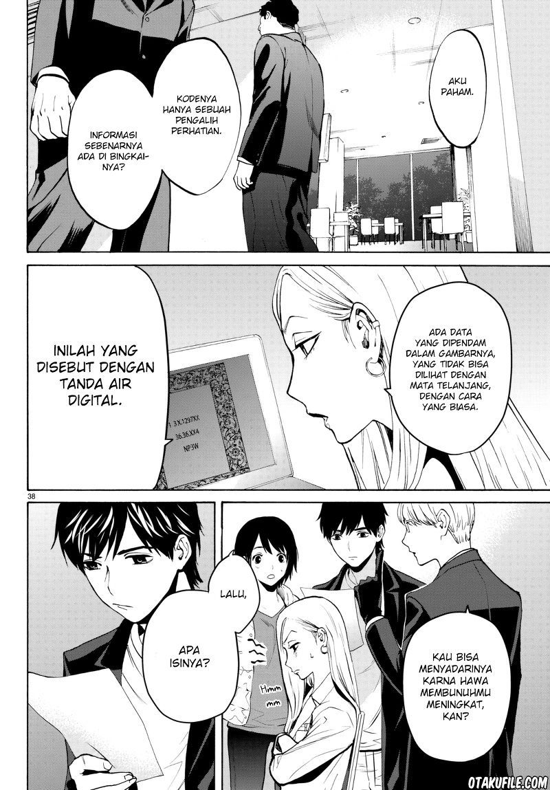 Konya wa Tsuki ga Kirei Desu ga, Toriaezu Shi ne Chapter 19 Gambar 36