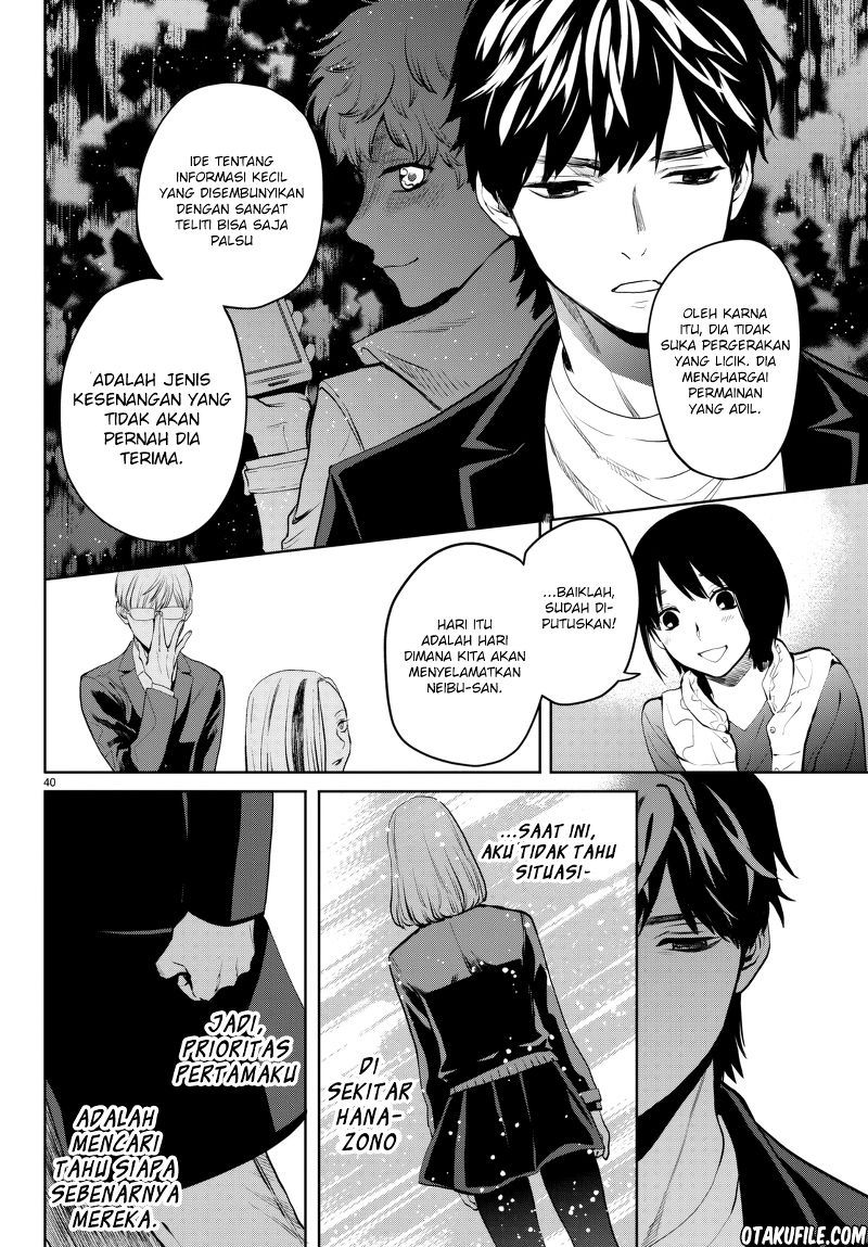 Konya wa Tsuki ga Kirei Desu ga, Toriaezu Shi ne Chapter 19 Gambar 38