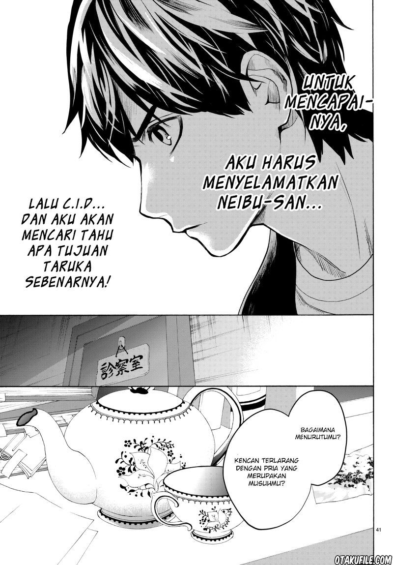 Konya wa Tsuki ga Kirei Desu ga, Toriaezu Shi ne Chapter 19 Gambar 39