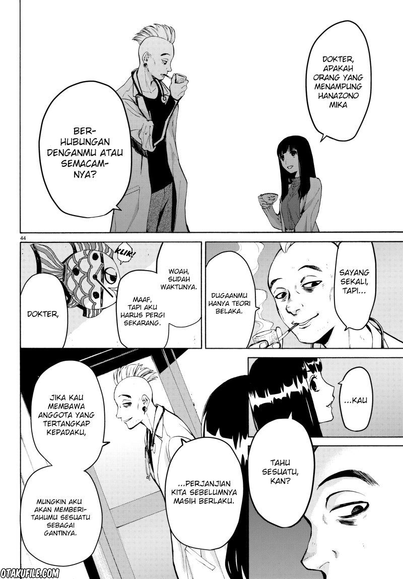 Konya wa Tsuki ga Kirei Desu ga, Toriaezu Shi ne Chapter 19 Gambar 42