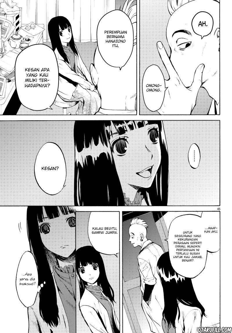 Konya wa Tsuki ga Kirei Desu ga, Toriaezu Shi ne Chapter 19 Gambar 43