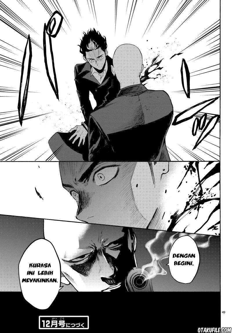 Konya wa Tsuki ga Kirei Desu ga, Toriaezu Shi ne Chapter 19 Gambar 47