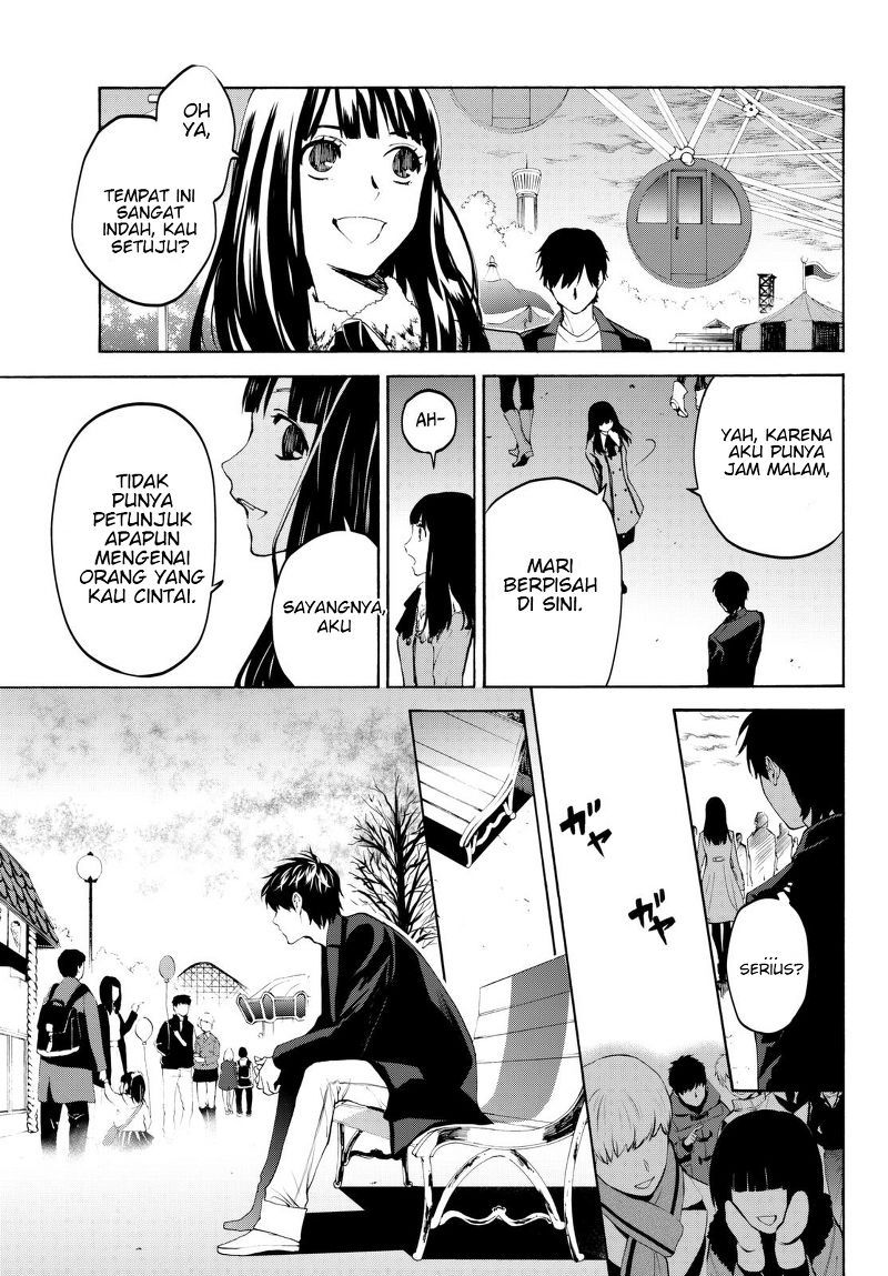 Konya wa Tsuki ga Kirei Desu ga, Toriaezu Shi ne Chapter 18 Gambar 44