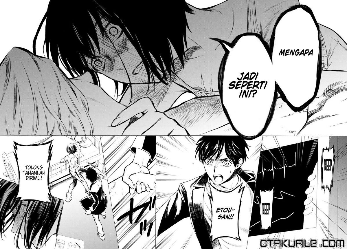 Konya wa Tsuki ga Kirei Desu ga, Toriaezu Shi ne Chapter 17 Gambar 26