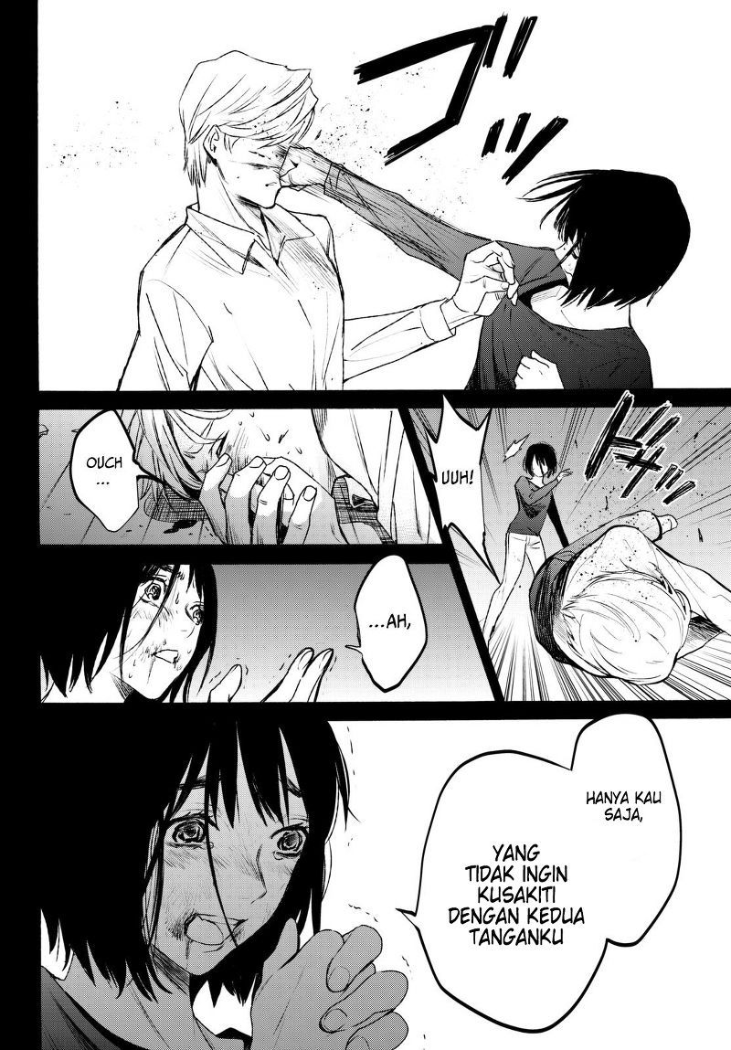 Konya wa Tsuki ga Kirei Desu ga, Toriaezu Shi ne Chapter 17 Gambar 31