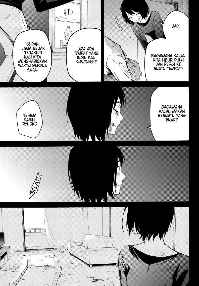 Konya wa Tsuki ga Kirei Desu ga, Toriaezu Shi ne Chapter 17 Gambar 34