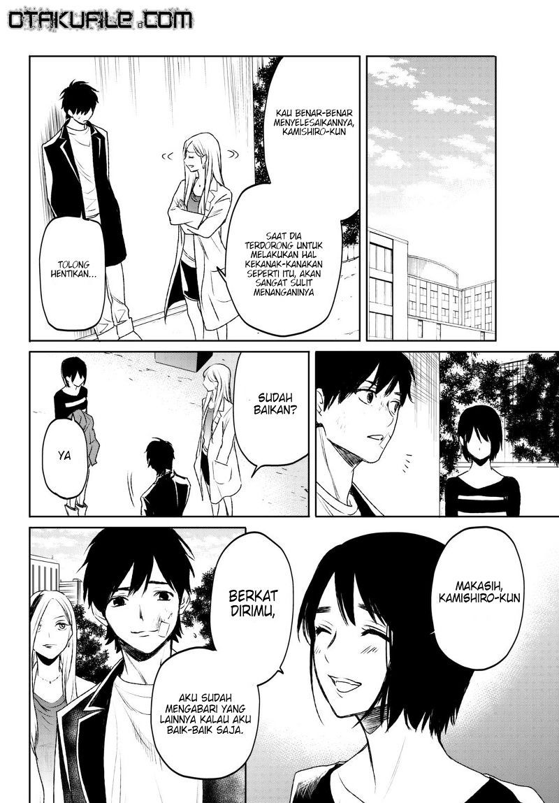 Konya wa Tsuki ga Kirei Desu ga, Toriaezu Shi ne Chapter 17 Gambar 44