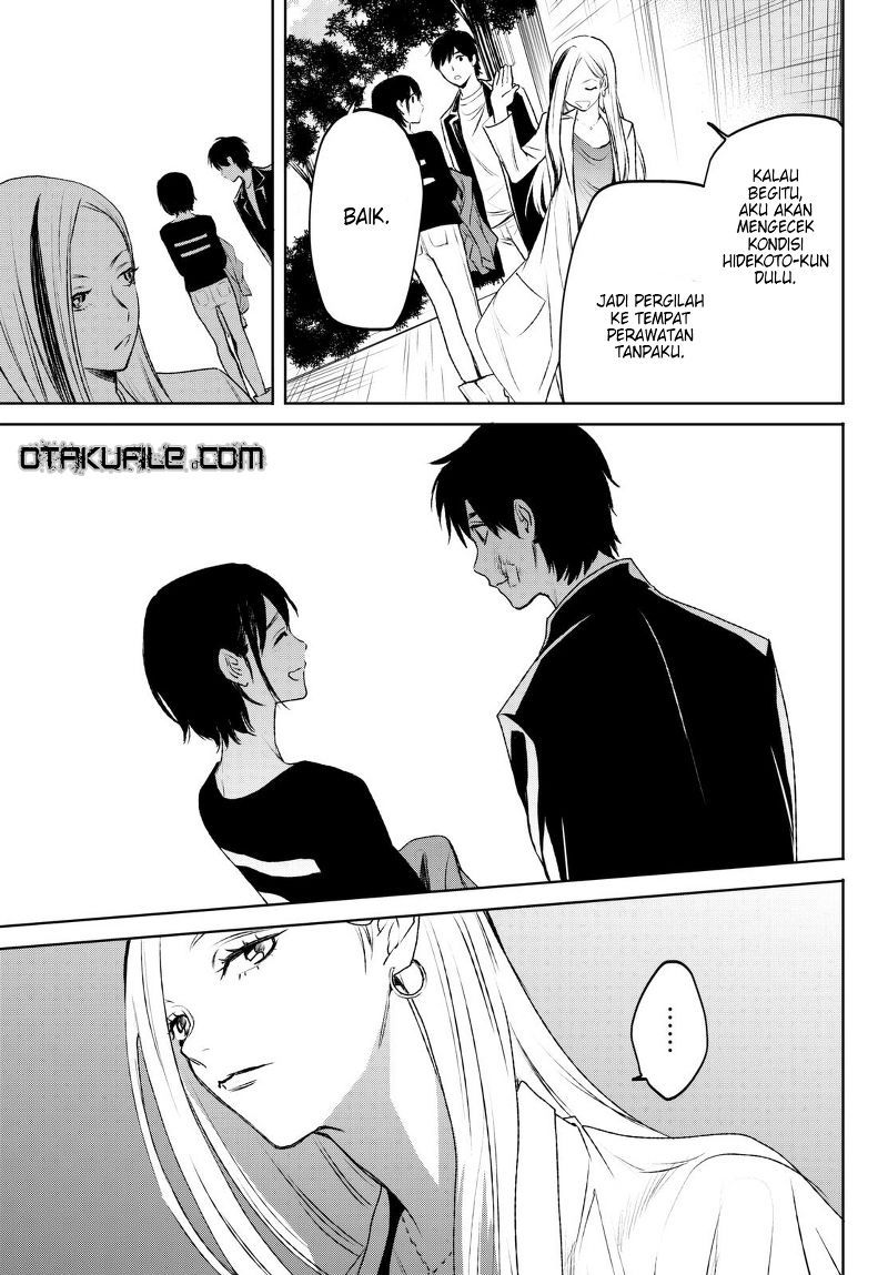 Konya wa Tsuki ga Kirei Desu ga, Toriaezu Shi ne Chapter 17 Gambar 45