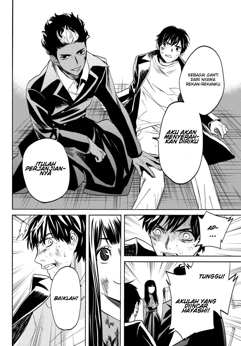 Konya wa Tsuki ga Kirei Desu ga, Toriaezu Shi ne Chapter 16 Gambar 13