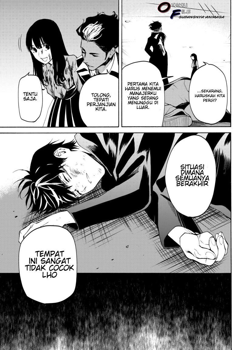 Konya wa Tsuki ga Kirei Desu ga, Toriaezu Shi ne Chapter 16 Gambar 16
