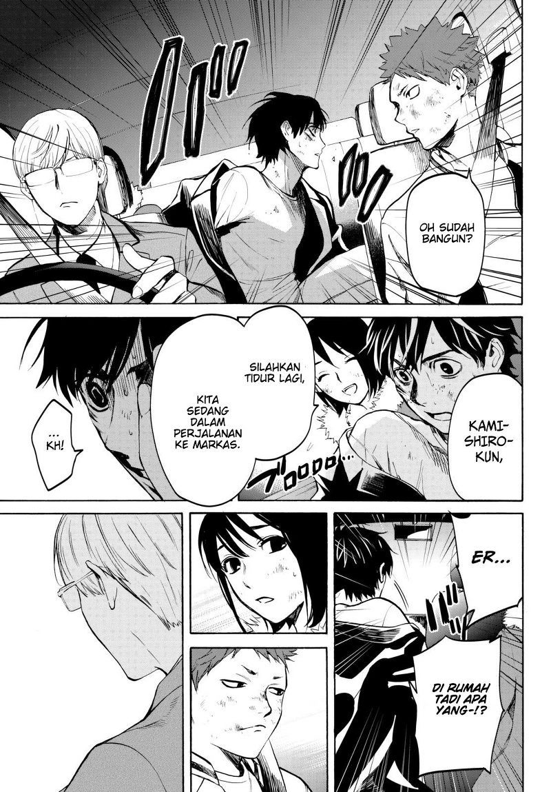 Konya wa Tsuki ga Kirei Desu ga, Toriaezu Shi ne Chapter 16 Gambar 26