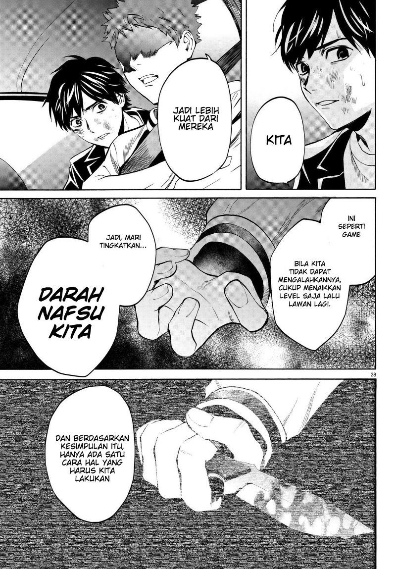 Konya wa Tsuki ga Kirei Desu ga, Toriaezu Shi ne Chapter 16 Gambar 30
