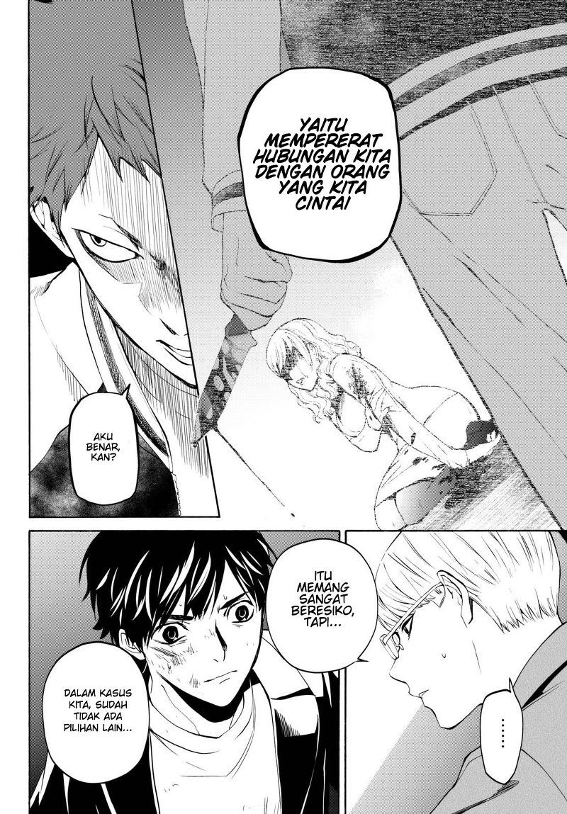 Konya wa Tsuki ga Kirei Desu ga, Toriaezu Shi ne Chapter 16 Gambar 31
