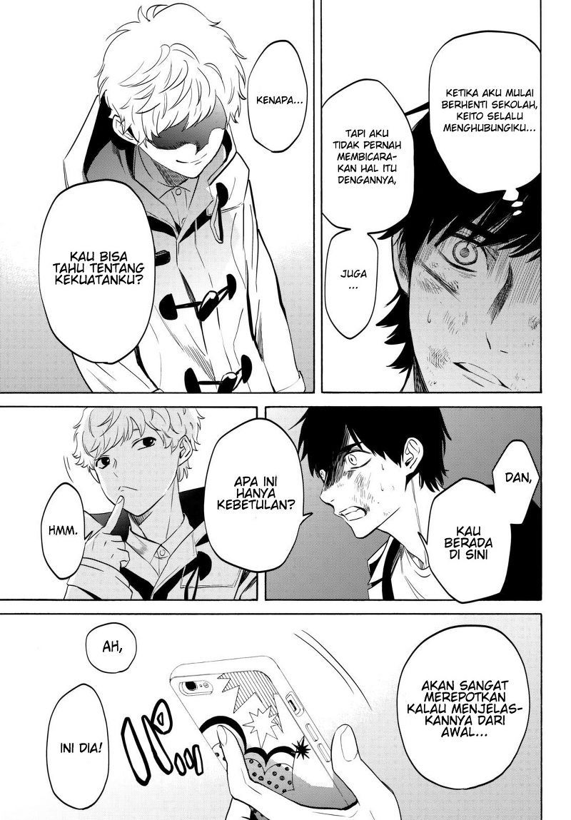 Konya wa Tsuki ga Kirei Desu ga, Toriaezu Shi ne Chapter 16 Gambar 39