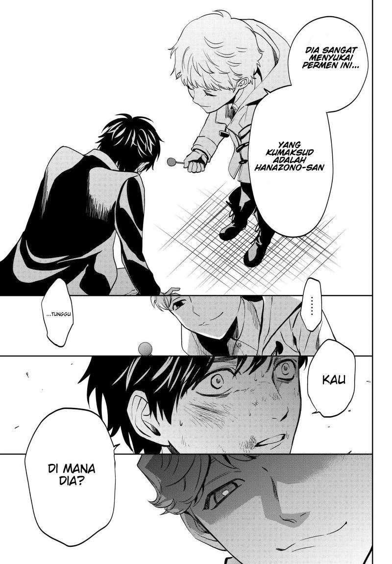 Konya wa Tsuki ga Kirei Desu ga, Toriaezu Shi ne Chapter 16 Gambar 44