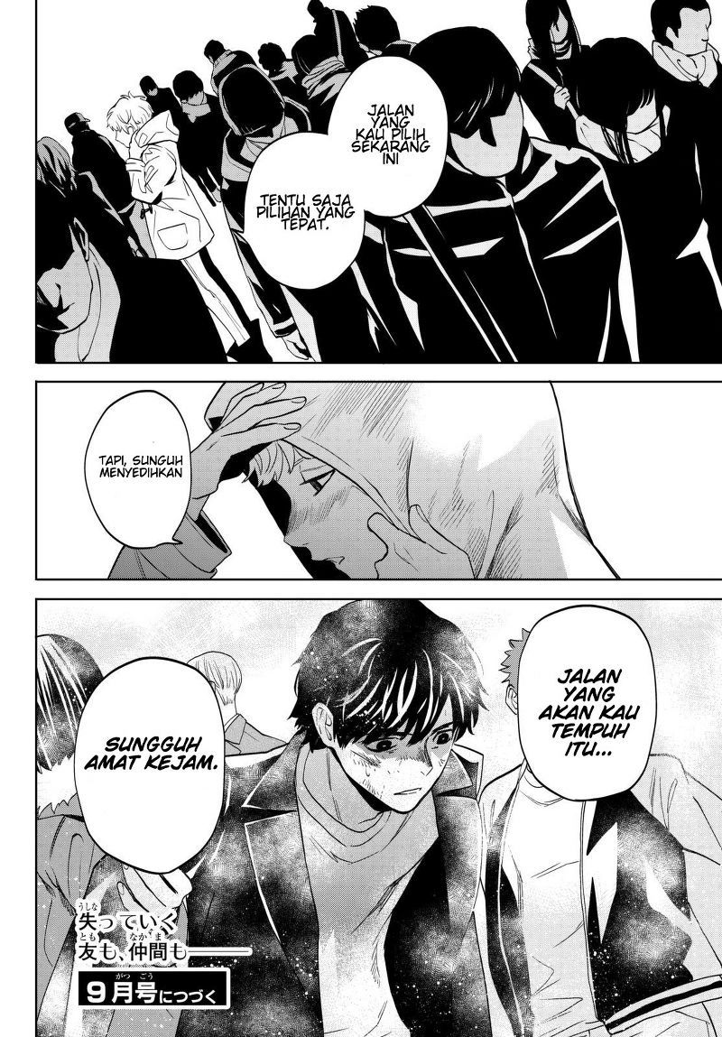 Konya wa Tsuki ga Kirei Desu ga, Toriaezu Shi ne Chapter 16 Gambar 49