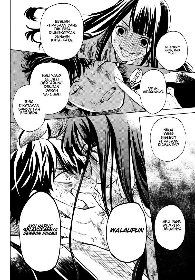 Konya wa Tsuki ga Kirei Desu ga, Toriaezu Shi ne Chapter 16 Gambar 5