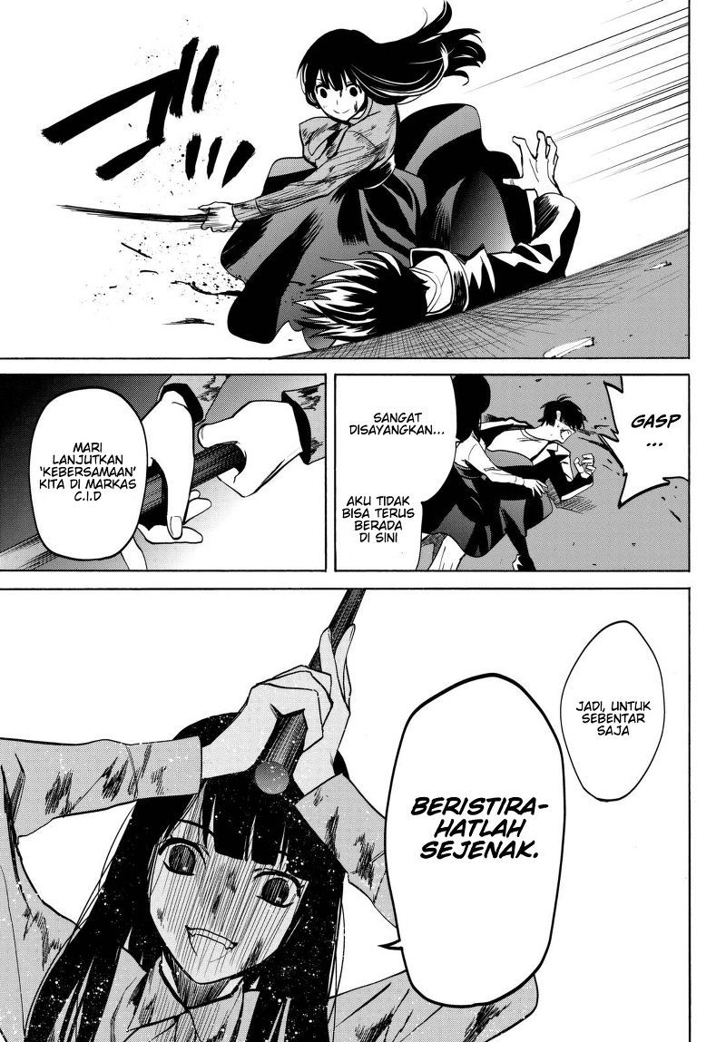 Konya wa Tsuki ga Kirei Desu ga, Toriaezu Shi ne Chapter 16 Gambar 8