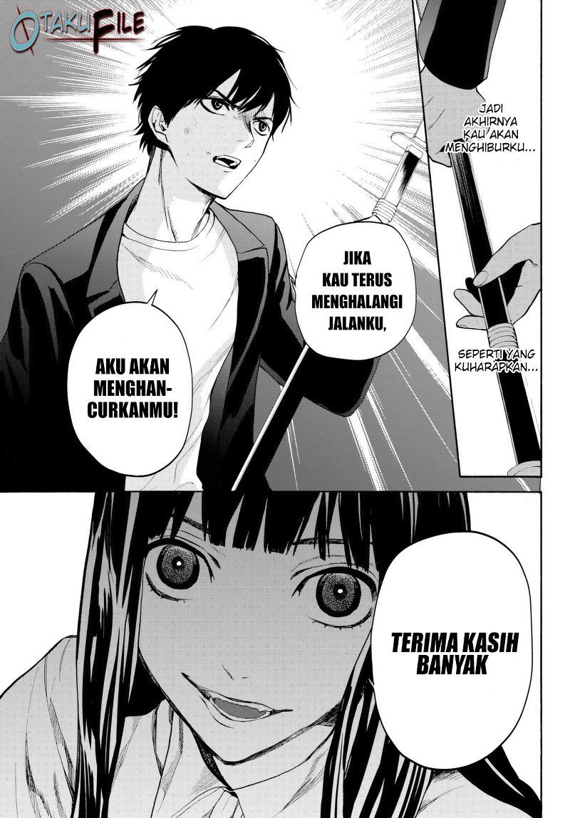Konya wa Tsuki ga Kirei Desu ga, Toriaezu Shi ne Chapter 15 Gambar 11