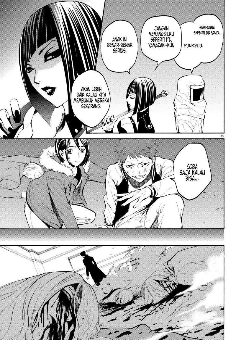 Konya wa Tsuki ga Kirei Desu ga, Toriaezu Shi ne Chapter 15 Gambar 19