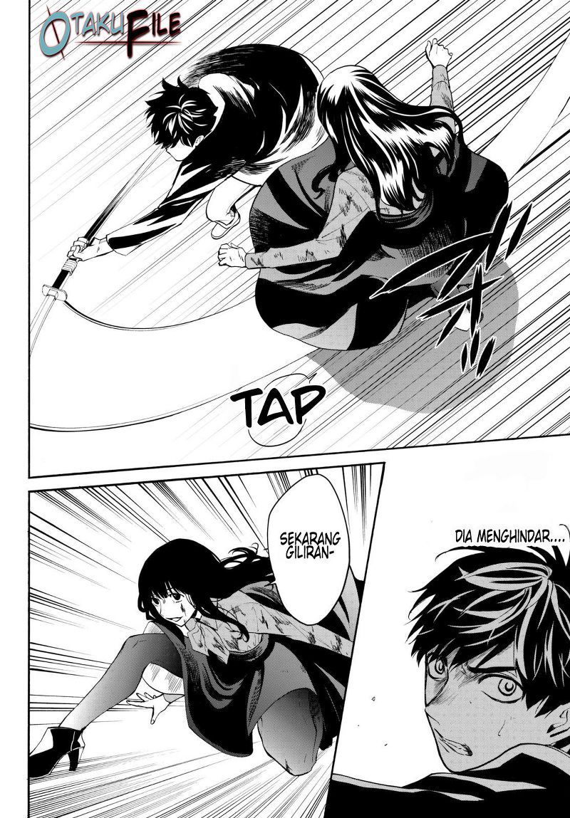 Konya wa Tsuki ga Kirei Desu ga, Toriaezu Shi ne Chapter 15 Gambar 30