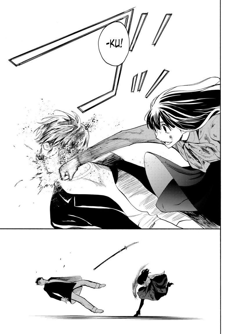 Konya wa Tsuki ga Kirei Desu ga, Toriaezu Shi ne Chapter 15 Gambar 31