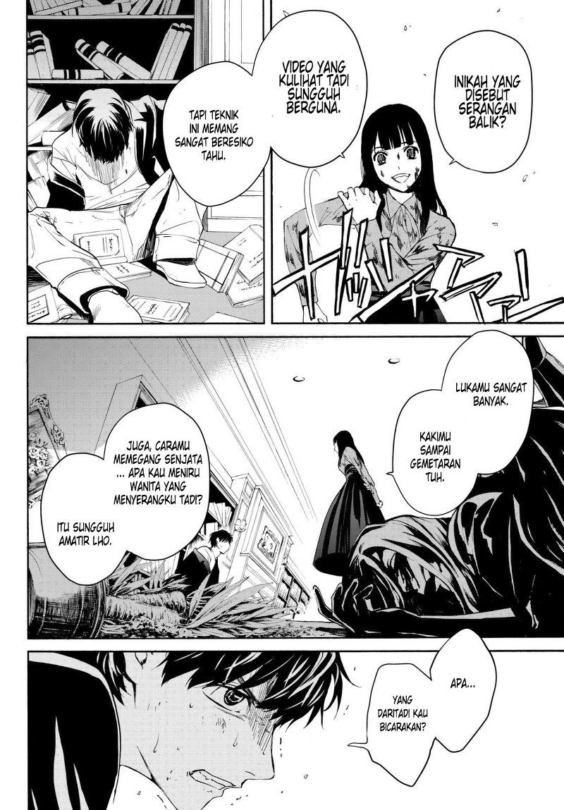 Konya wa Tsuki ga Kirei Desu ga, Toriaezu Shi ne Chapter 15 Gambar 32