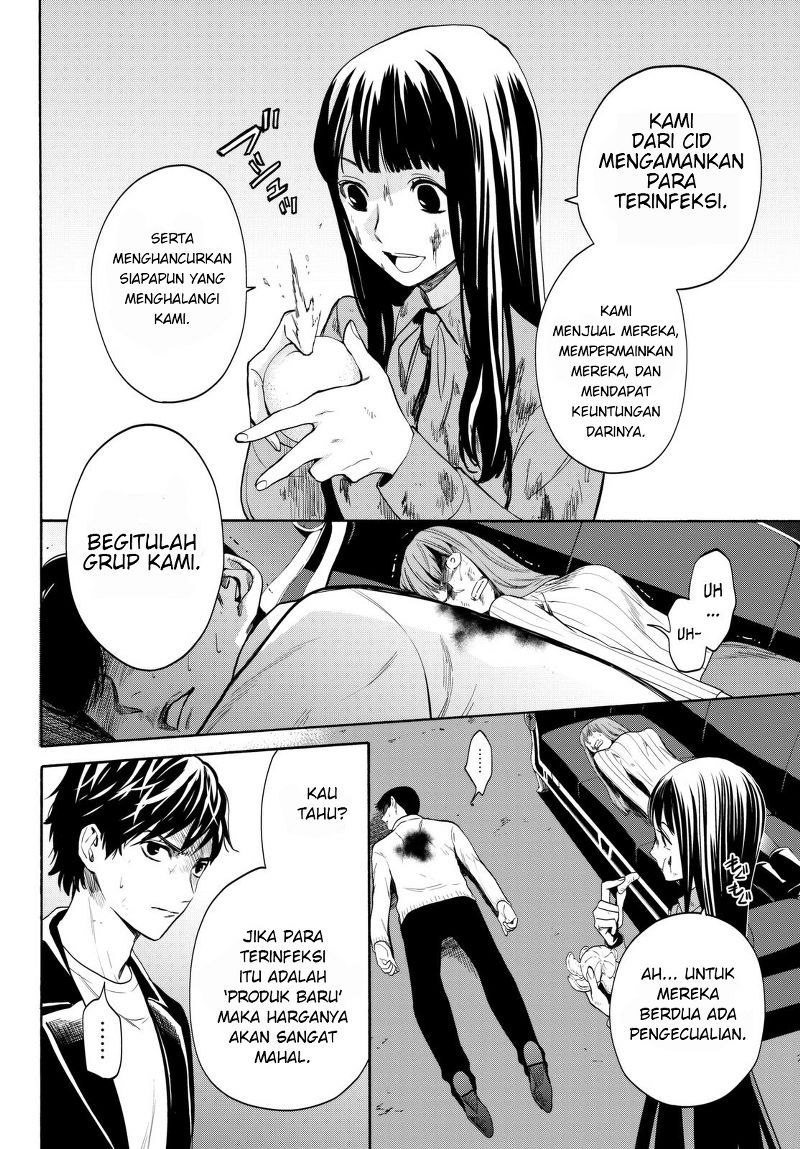 Konya wa Tsuki ga Kirei Desu ga, Toriaezu Shi ne Chapter 15 Gambar 4