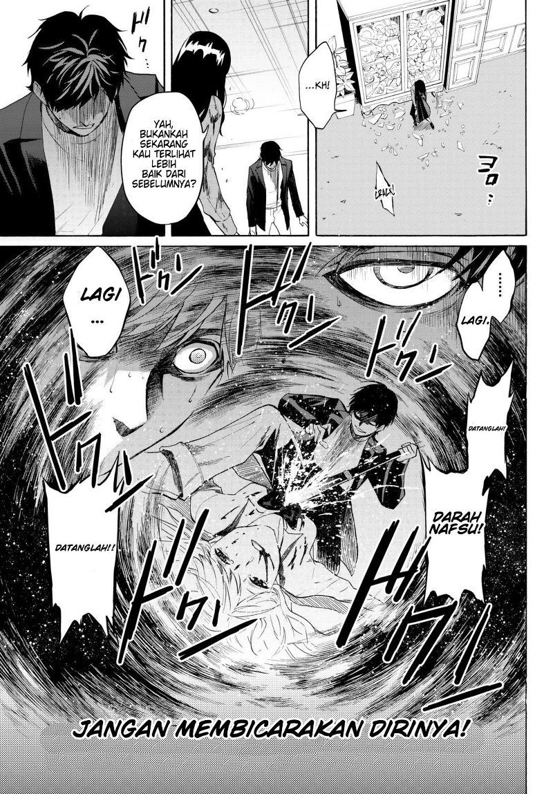Konya wa Tsuki ga Kirei Desu ga, Toriaezu Shi ne Chapter 15 Gambar 43