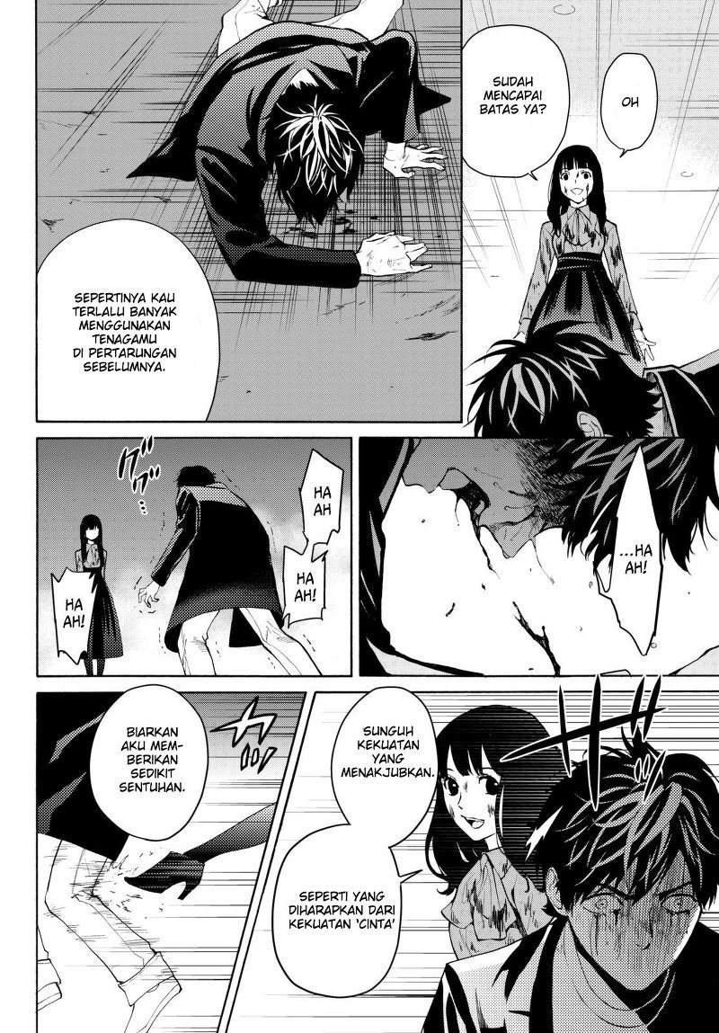 Konya wa Tsuki ga Kirei Desu ga, Toriaezu Shi ne Chapter 15 Gambar 48