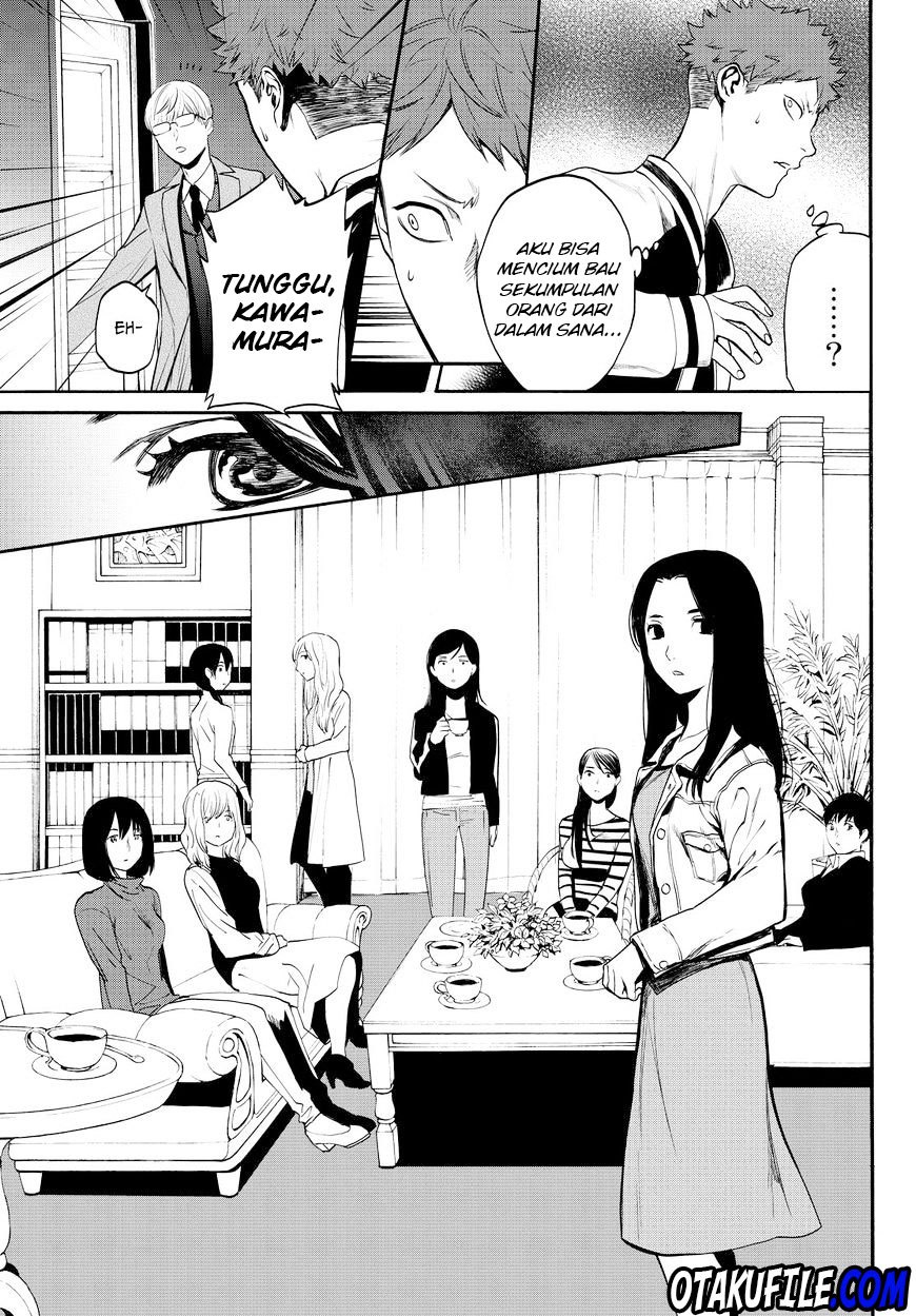 Konya wa Tsuki ga Kirei Desu ga, Toriaezu Shi ne Chapter 14 Gambar 15
