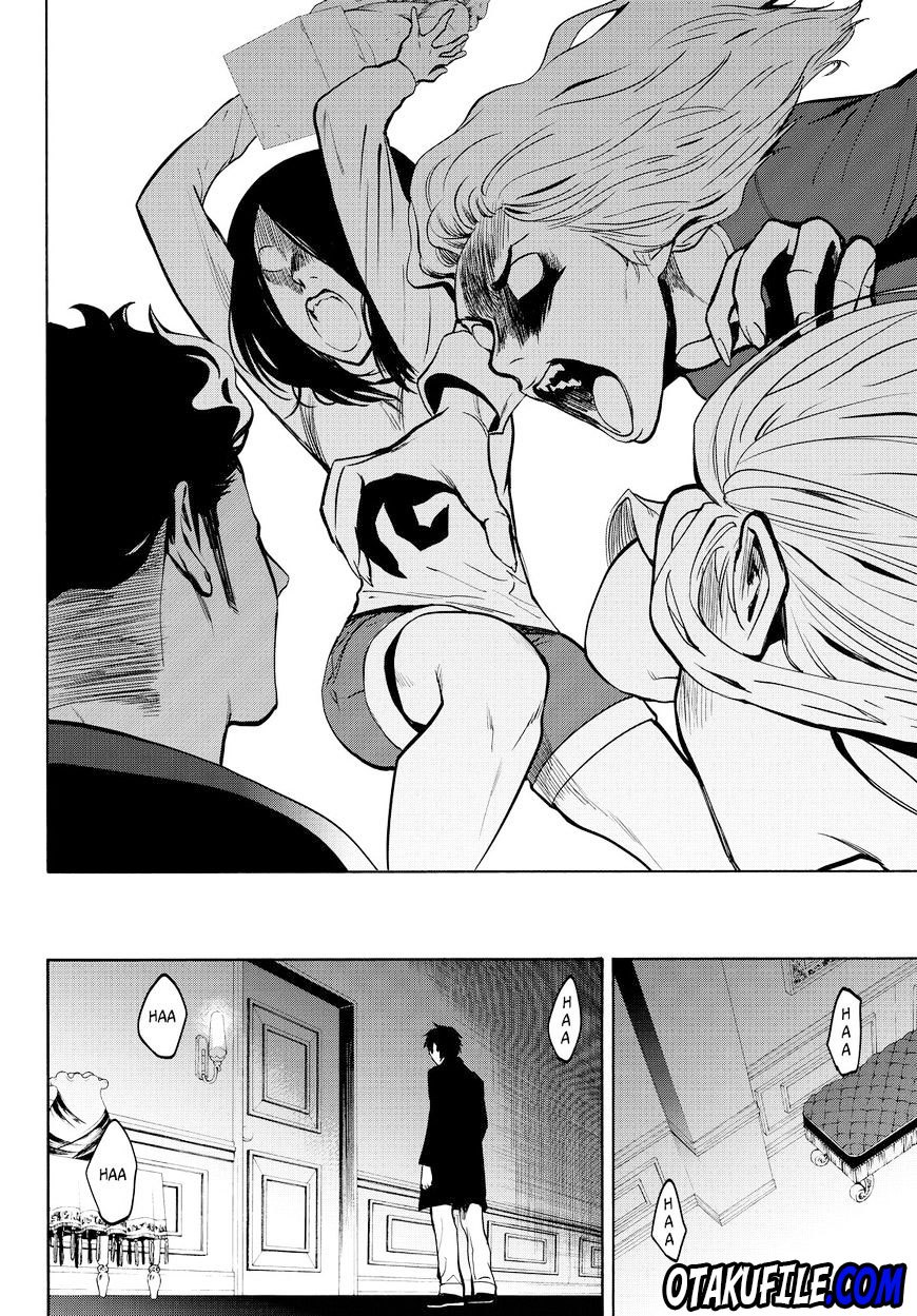 Konya wa Tsuki ga Kirei Desu ga, Toriaezu Shi ne Chapter 14 Gambar 26