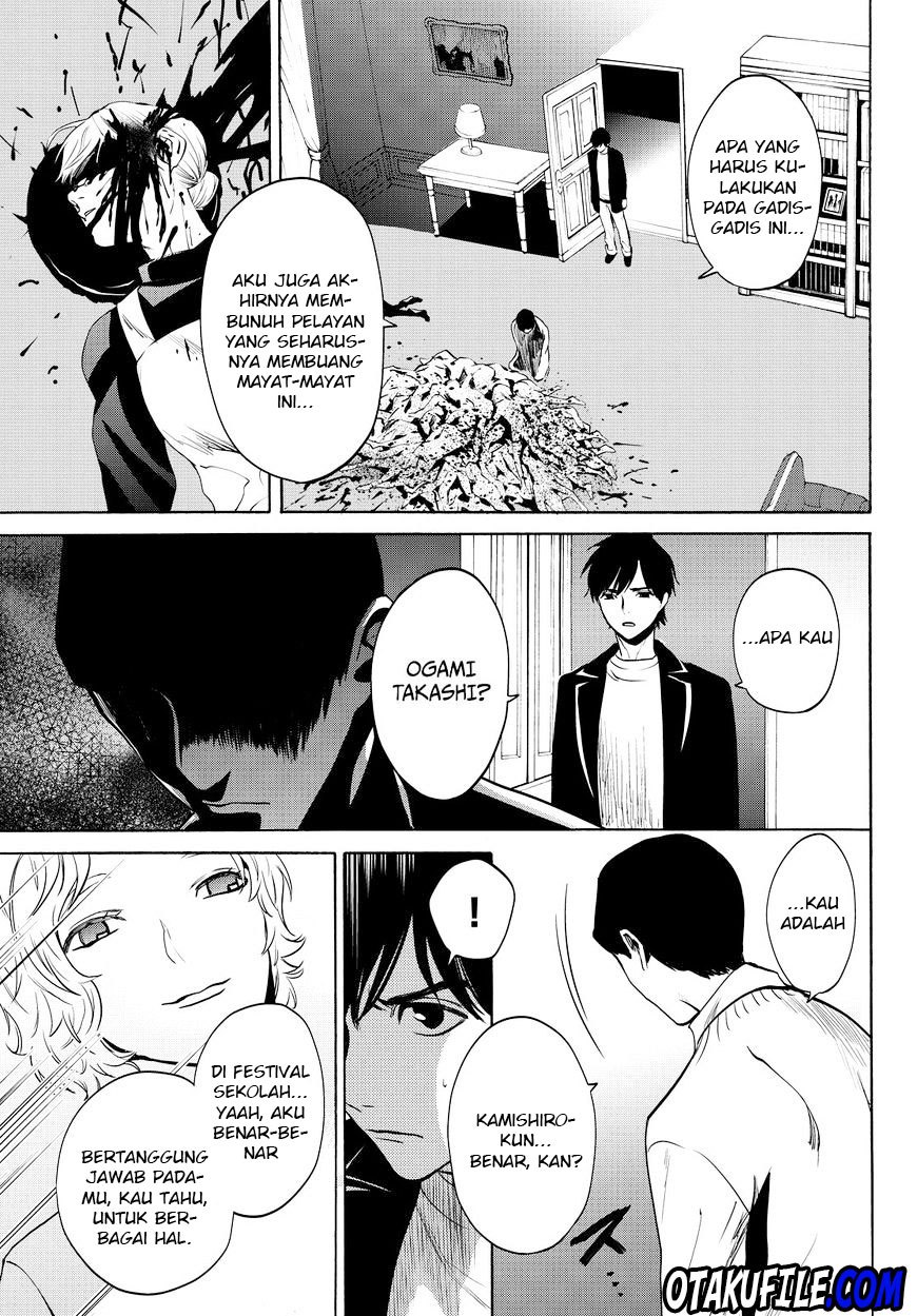 Konya wa Tsuki ga Kirei Desu ga, Toriaezu Shi ne Chapter 14 Gambar 31