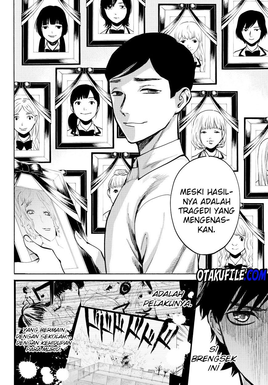 Konya wa Tsuki ga Kirei Desu ga, Toriaezu Shi ne Chapter 14 Gambar 32