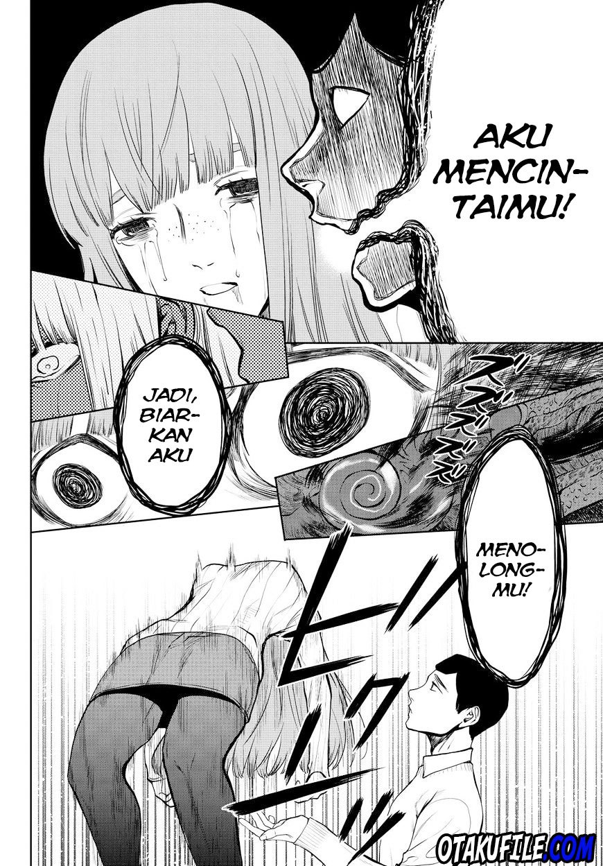 Konya wa Tsuki ga Kirei Desu ga, Toriaezu Shi ne Chapter 14 Gambar 36