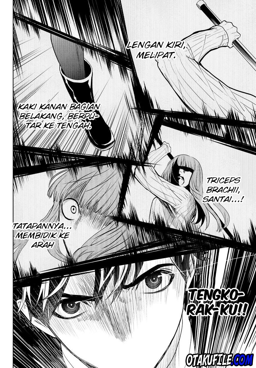 Konya wa Tsuki ga Kirei Desu ga, Toriaezu Shi ne Chapter 14 Gambar 40