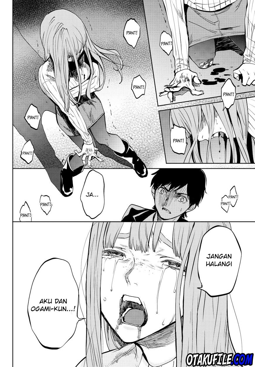 Konya wa Tsuki ga Kirei Desu ga, Toriaezu Shi ne Chapter 14 Gambar 48
