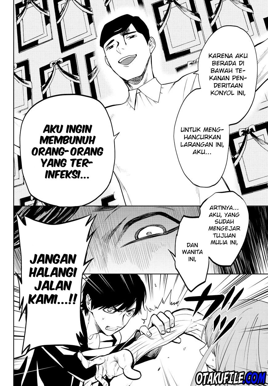 Konya wa Tsuki ga Kirei Desu ga, Toriaezu Shi ne Chapter 14 Gambar 50