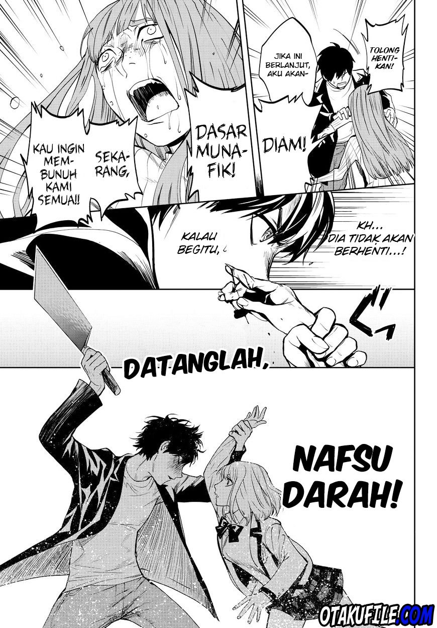 Konya wa Tsuki ga Kirei Desu ga, Toriaezu Shi ne Chapter 14 Gambar 51
