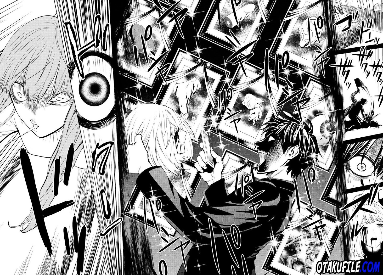 Konya wa Tsuki ga Kirei Desu ga, Toriaezu Shi ne Chapter 14 Gambar 52