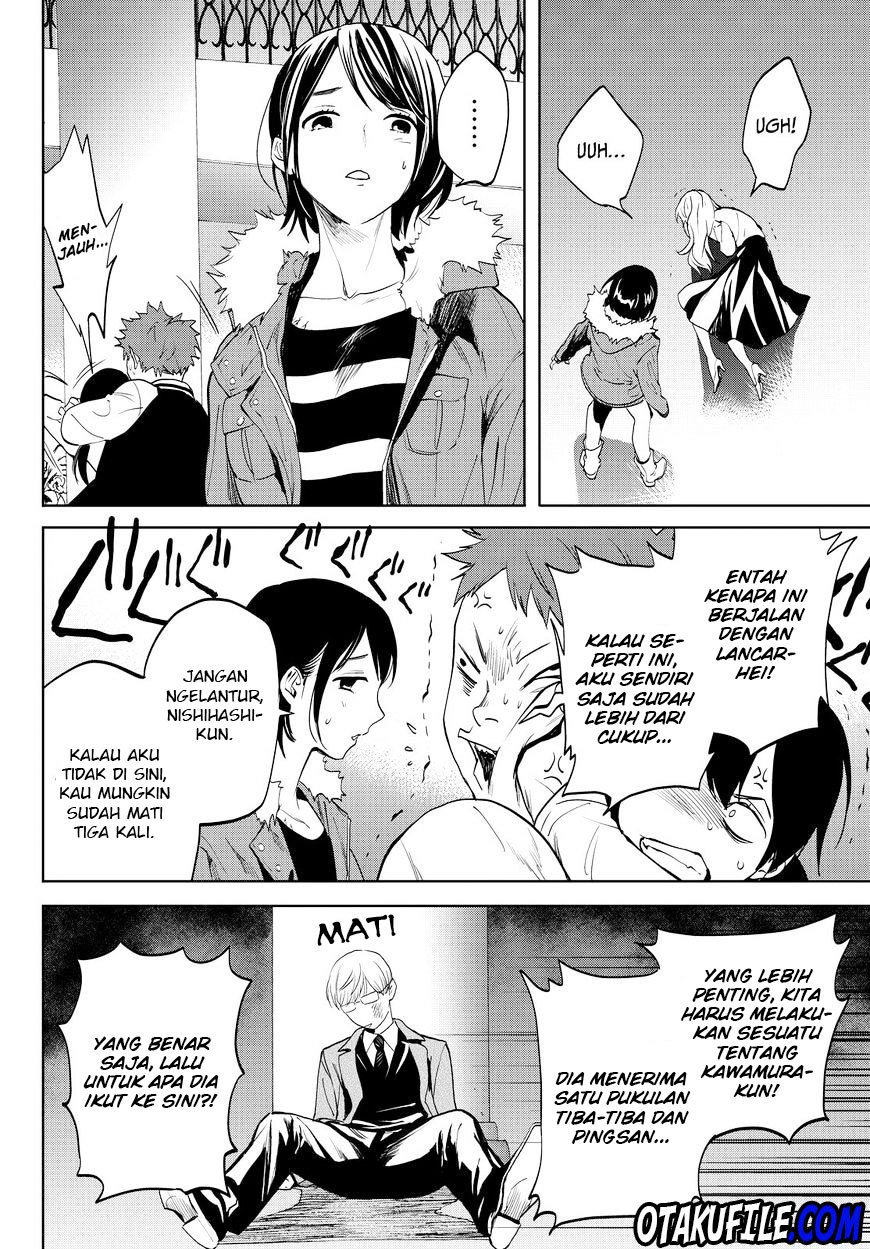 Konya wa Tsuki ga Kirei Desu ga, Toriaezu Shi ne Chapter 14 Gambar 59