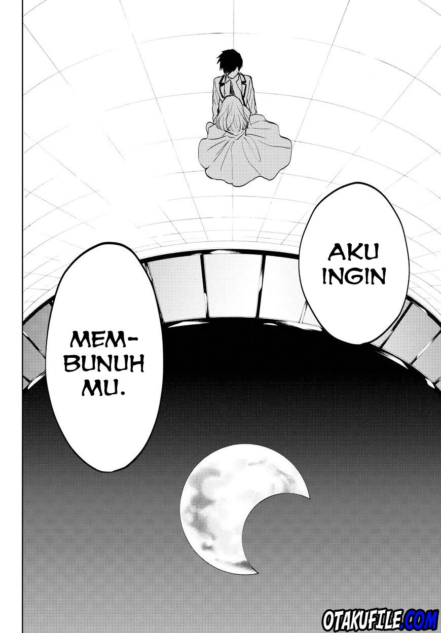 Konya wa Tsuki ga Kirei Desu ga, Toriaezu Shi ne Chapter 14 Gambar 6
